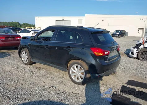 2015 Mitsubishi Outlander Sport Se from USA, damaged, VIN 4A4AR4AU1FE002573